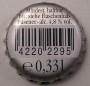 Kronkorken Veltins Deutschland 2013 2010er silber VELTINS e0,33l 42202295 Mindestens haltbar bis: siehe Flaschenhals Pilsener alc. 4,8% Mehrwegflasche Brauerei C. & A. Veltins Gm