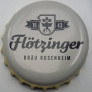 Kronkorken Flötzinger-Bräu Deutschland 2019 2010er beige Flötzinger Bräu Rosenheim 1543