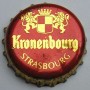 Kronkorken Kronenbourg Frankreich 1980 1980er rot Kronenbourg Strasbourg