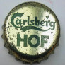 Kronkorken Carlsberg Dänemark 1970 1970er gold Carlsberg Hof