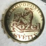 Kronkorken Kozel Tschechische Republik 2013 2010er gold Velkopopovický Svetly