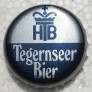Kronkorken Tegernseer Bier Deutschland 1995 1990er silber Tegernseer Bier THB
