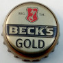 Kronkorken Beck's Deutschland 2009 2000er gold BECK`S GOLD REG. TM.