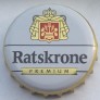 Kronkorken Ratskrone Deutschland 2016 2010er weiß Ratskrone Premium