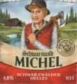 Ediketten Alpirsbacher Hell, Schwarzwald Michel Deutschland Bier 01.2023