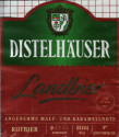 Ediketten Distelhäuser Landbier Deutschland Bier 01.2023