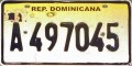 Nummernschilder / Kfz-Kennzeichen Dominikanische Republik 2003 2000er