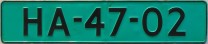 Nummernschilder / Kfz-Kennzeichen Niederlande 2000-02-00 