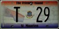 Nummernschilder / Kfz-Kennzeichen Niederländische Antillen 2011 2010er St. Maarten