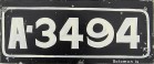 Nummernschilder / Kfz-Kennzeichen Salomonen 1987 1980er