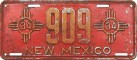 Nummernschilder / Kfz-Kennzeichen USA 1934 1930er New Mexico NM