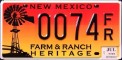 Nummernschilder / Kfz-Kennzeichen USA 2000 2000er New Mexico NM