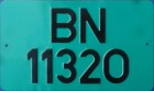 Nummernschilder / Kfz-Kennzeichen Norwegen 1982 1980er