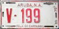Nummernschilder / Kfz-Kennzeichen Aruba 1979 1970er Aruba