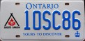 Nummernschilder / Kfz-Kennzeichen Kanada 2001 2000er Ontario