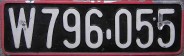 Nummernschilder / Kfz-Kennzeichen Österreich 1947 1940er