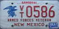 Nummernschilder / Kfz-Kennzeichen USA 1978 1970er New Mexico NM