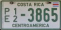 Nummernschilder / Kfz-Kennzeichen Costa Rica 1994 1990er