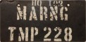 Nummernschilder / Kfz-Kennzeichen USA 1960 1960er Massachusetts MA