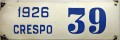 Nummernschilder / Kfz-Kennzeichen Argentinien 1926 1920er Entre Rios