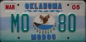 Nummernschilder / Kfz-Kennzeichen USA 2000 2000er Oklahoma OK tribe