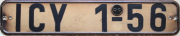 Nummernschilder / Kfz-Kennzeichen DDR 1953 1950er