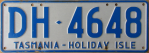 Nummernschilder / Kfz-Kennzeichen Australien 1976 1970er Tasmania TAS