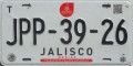 Nummernschilder / Kfz-Kennzeichen Mexiko 2017 2010er Jalisco