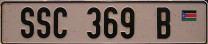 Nummernschilder / Kfz-Kennzeichen Sudan 2008 2000er south